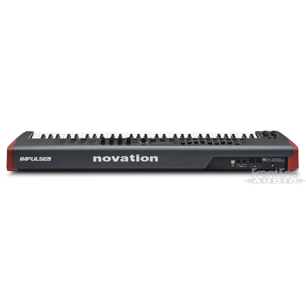 Novation(ノベーション) impulse61 MIDI Novation Impulse 61 USB Controller | FrontEndAudio.com