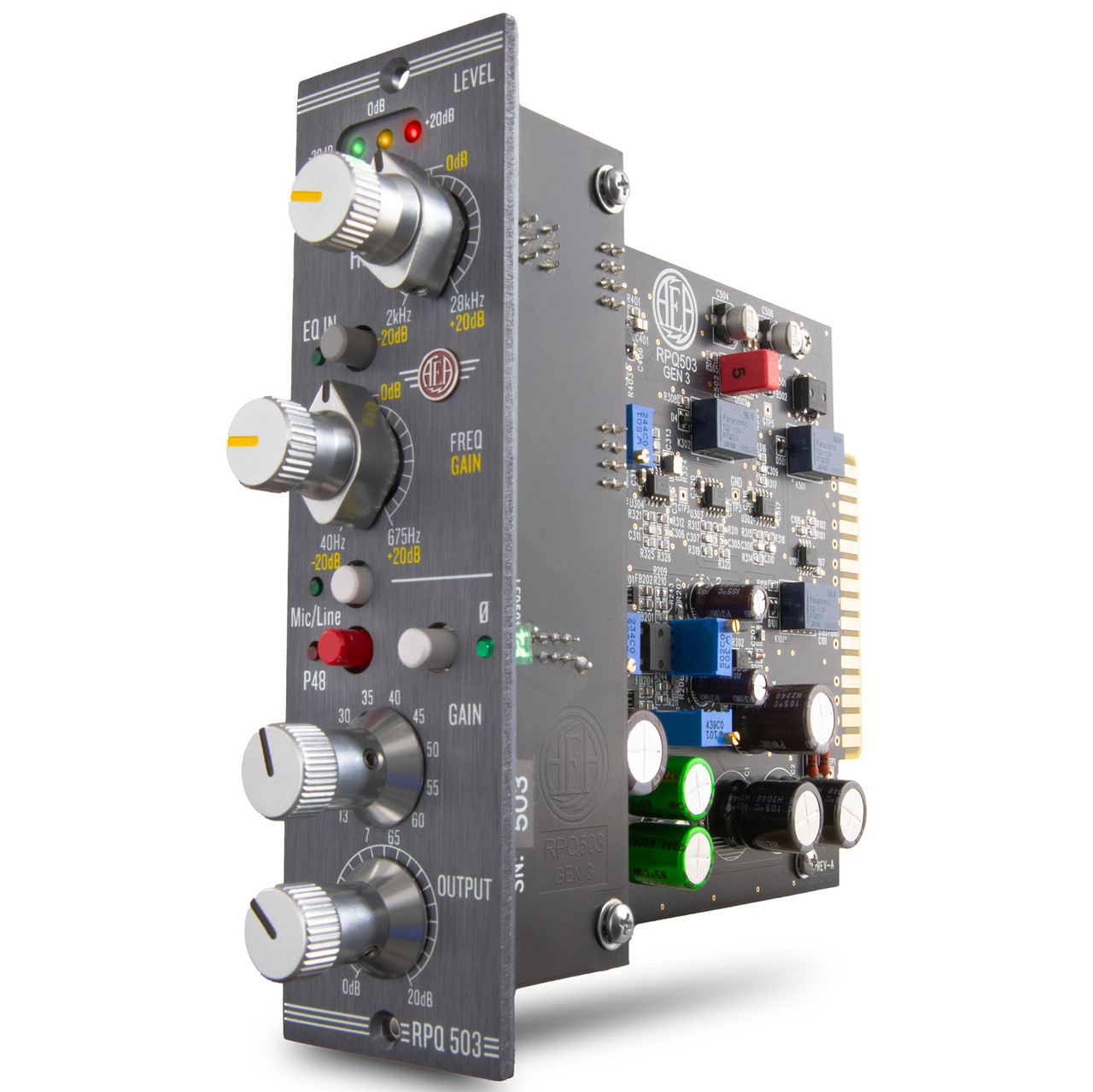 AEA RPQ503 500-Series Microphone Preamp | FrontEndAudio.com