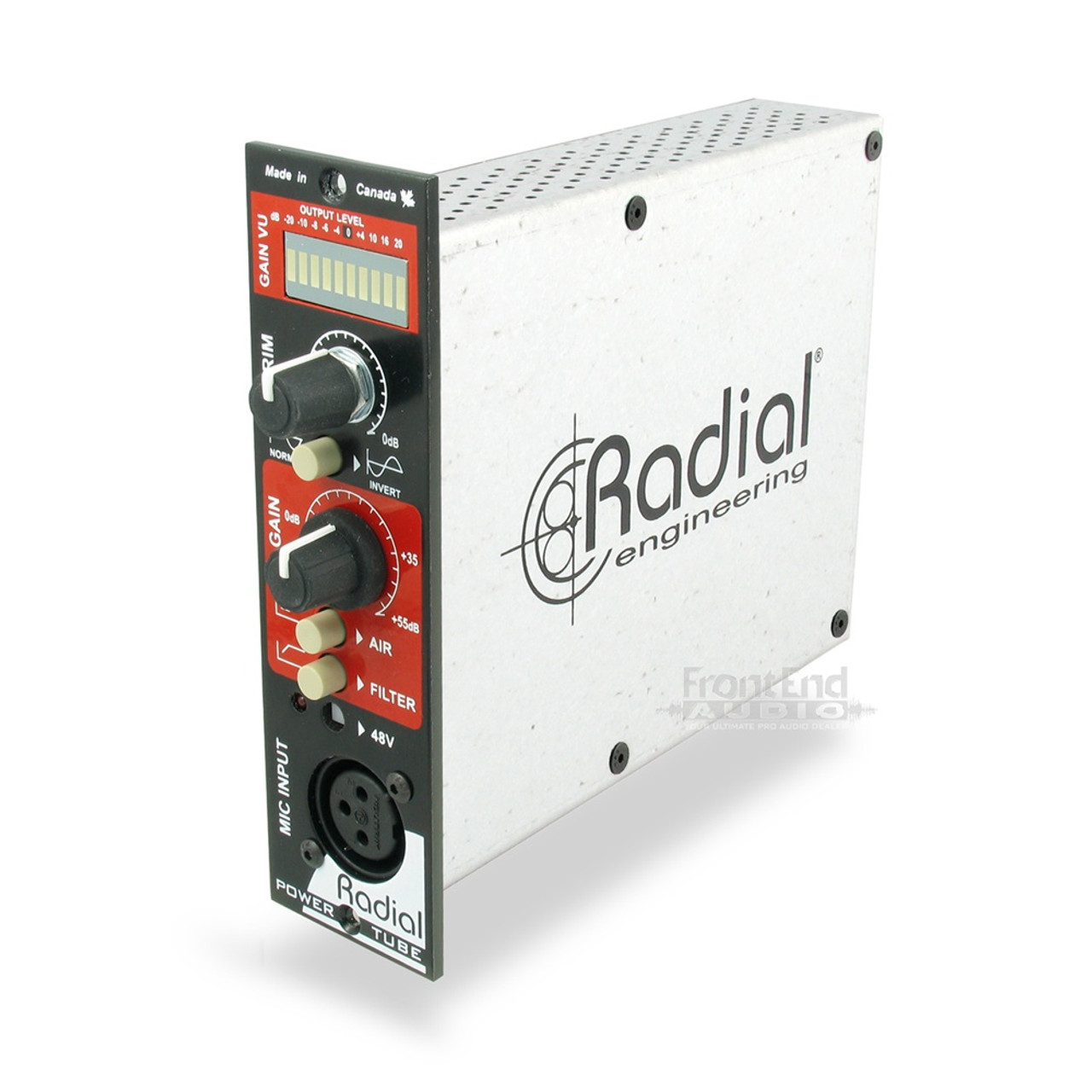 Radial PowerTube 500-Series Preamp | FrontEndAudio.com