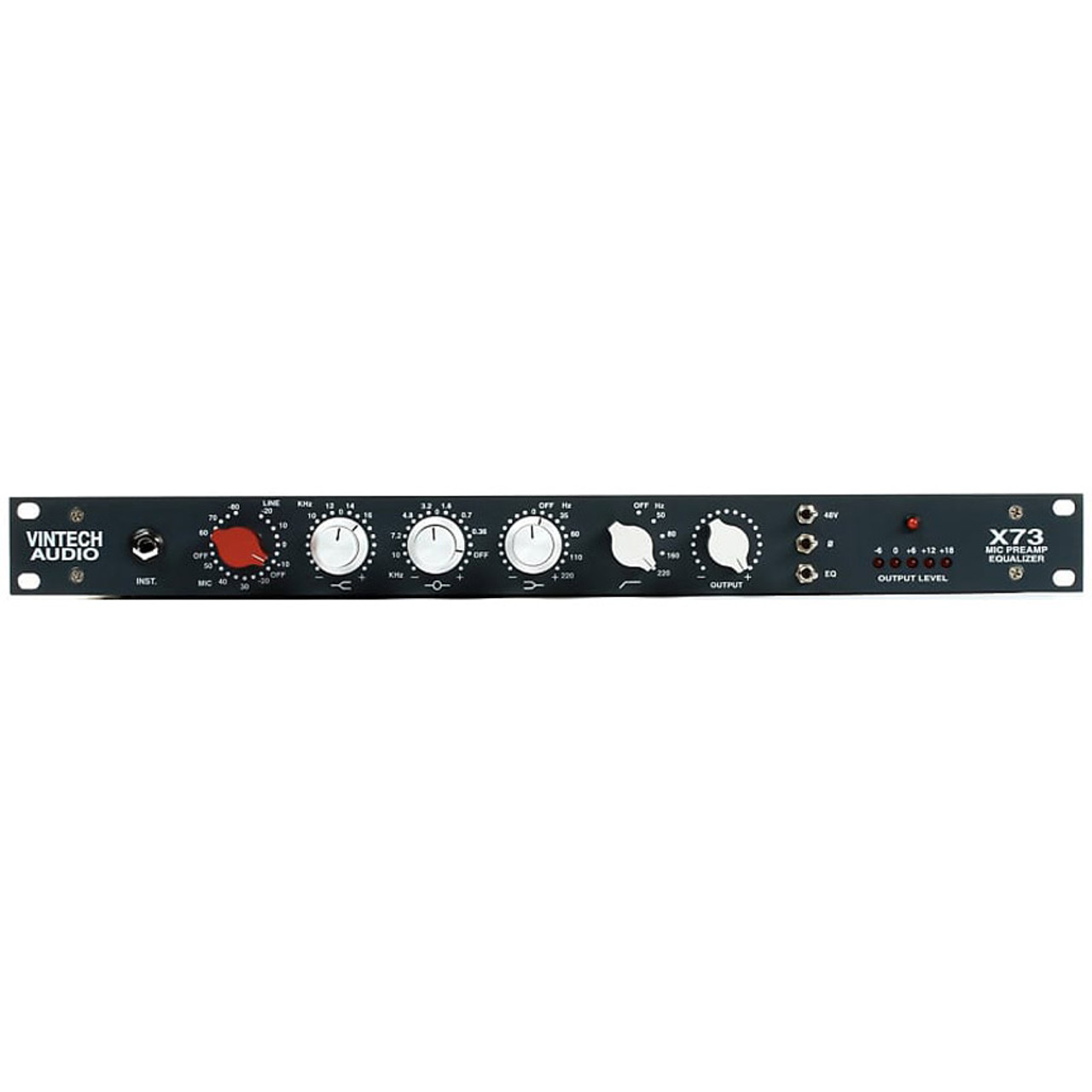 Vintech X73 Microphone Preamp u0026 Equalizer | FrontEndAudio.com