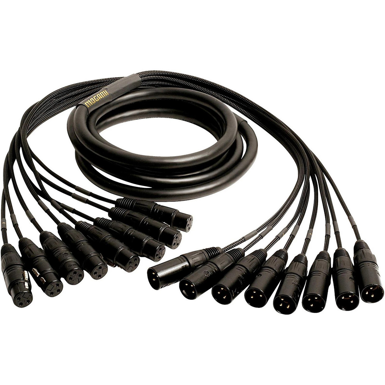 Mogami Gold 8-Channel XLR Fan-Out Snake (100 Foot) | FrontEndAudio.com