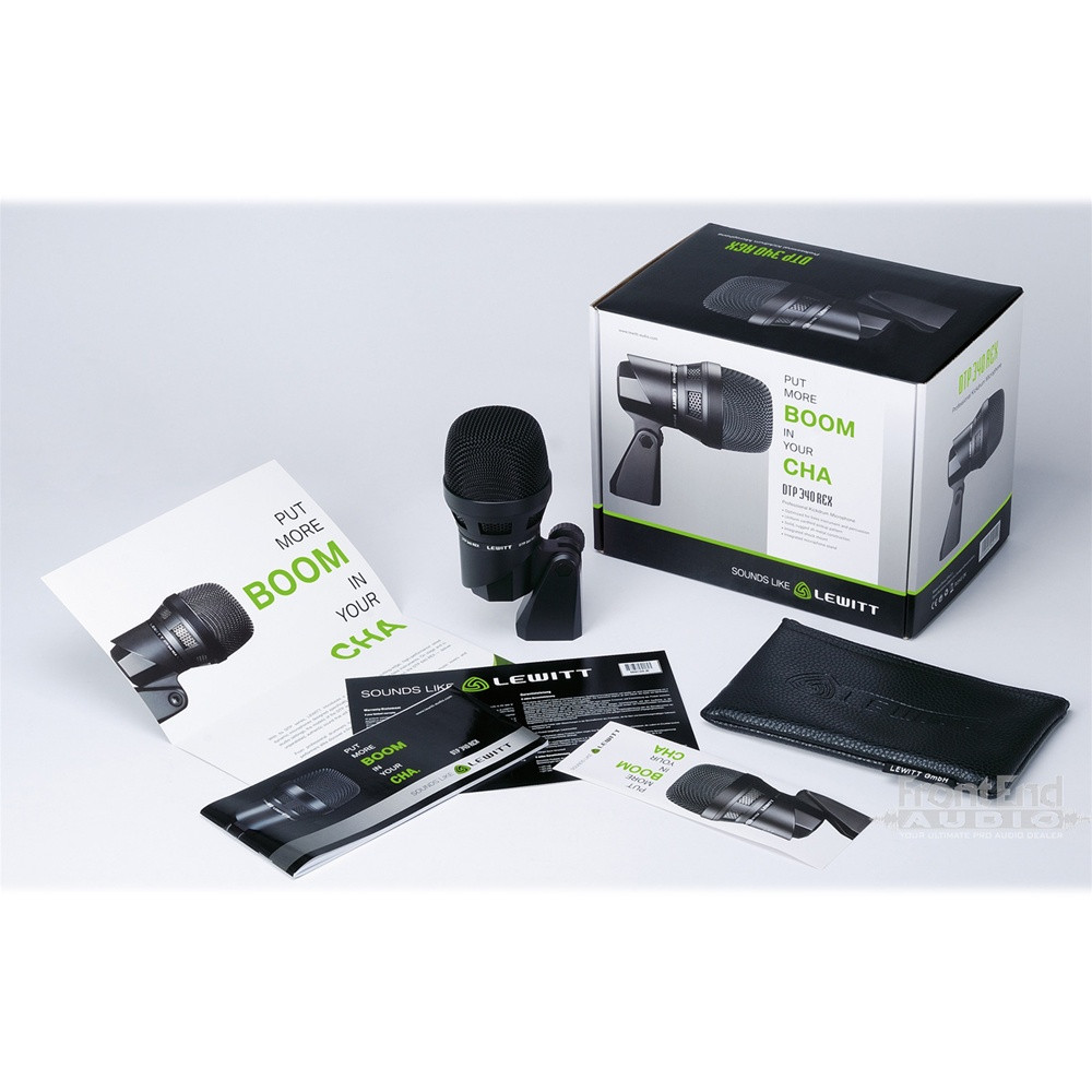 Lewitt DTP 340 REX Dynamic Microphone | FrontEndAudio.com