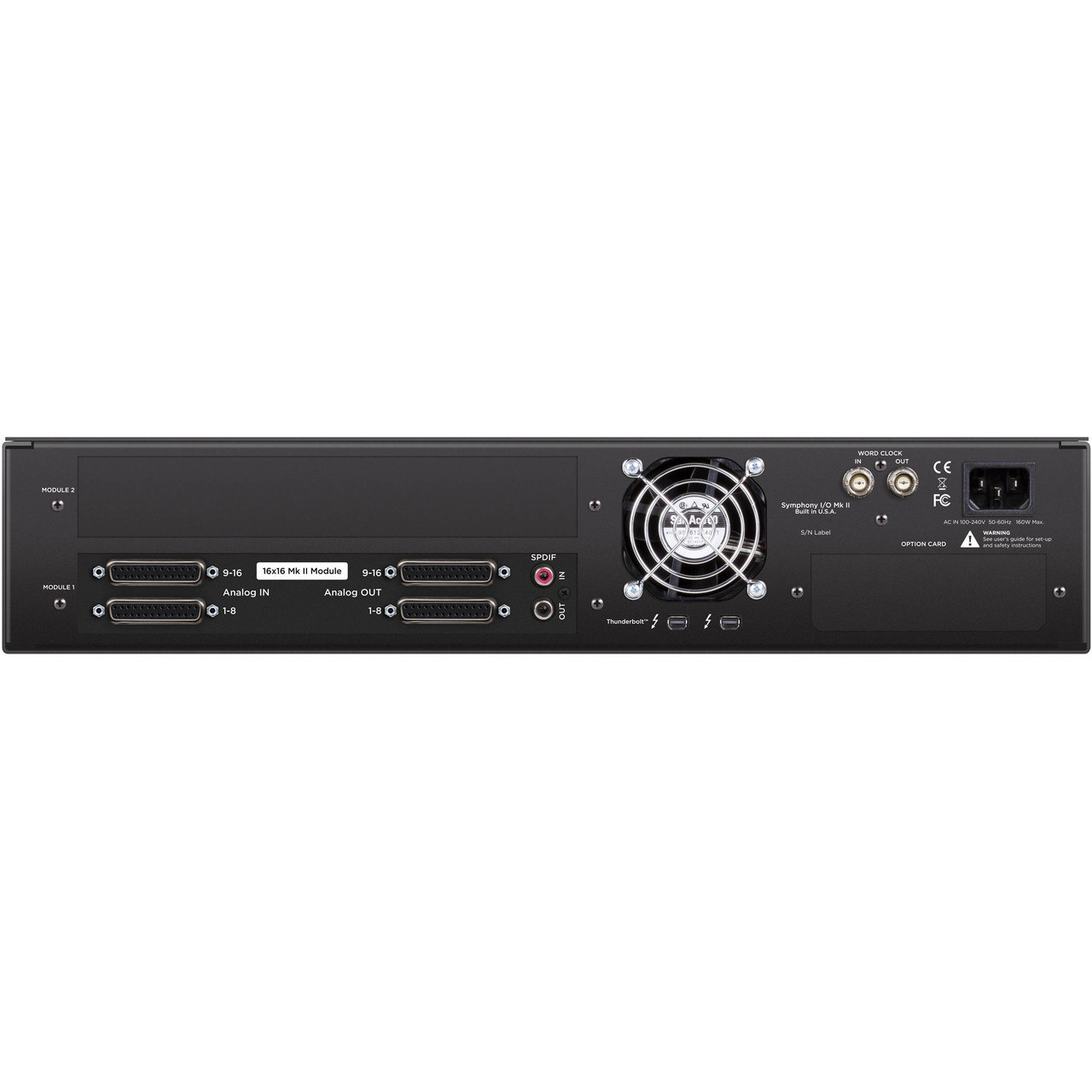 配信機器・PA機器・レコーディング機器 Apogee Symphony I/O MK II (PTHD&16X16) Apogee Symphony I/O Mk II Thunderbolt Interface with Two 2x6