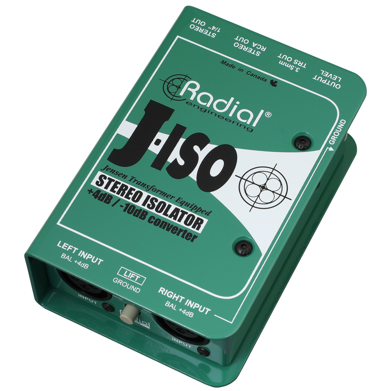 Radial J-Iso Stereo Line Isolator | FrontEndAudio.com