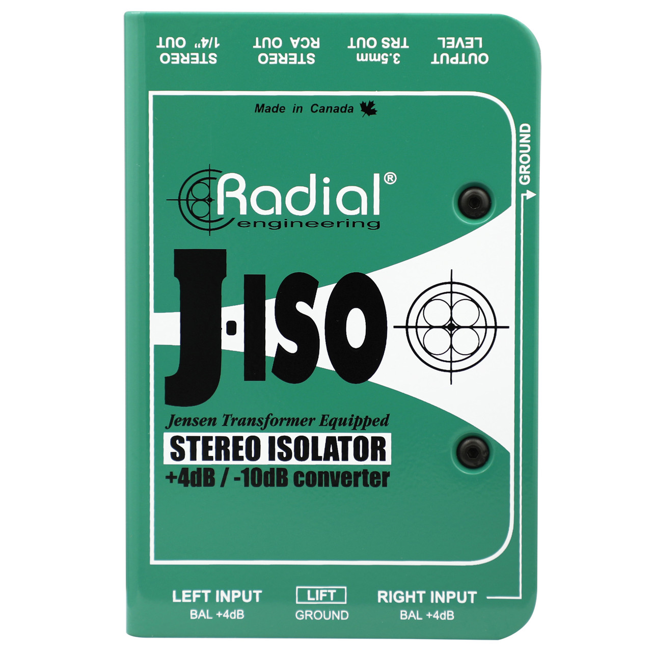 Radial J-Iso Stereo Line Isolator | FrontEndAudio.com