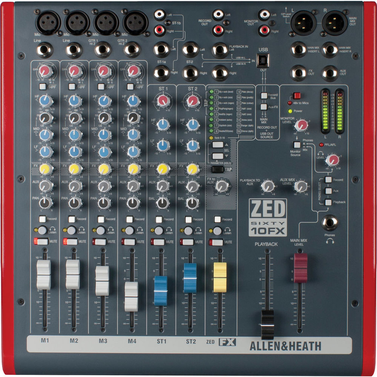 ALLEN＆HEATH ZED 12FX アナログミキサー - レコーディング/PA機器