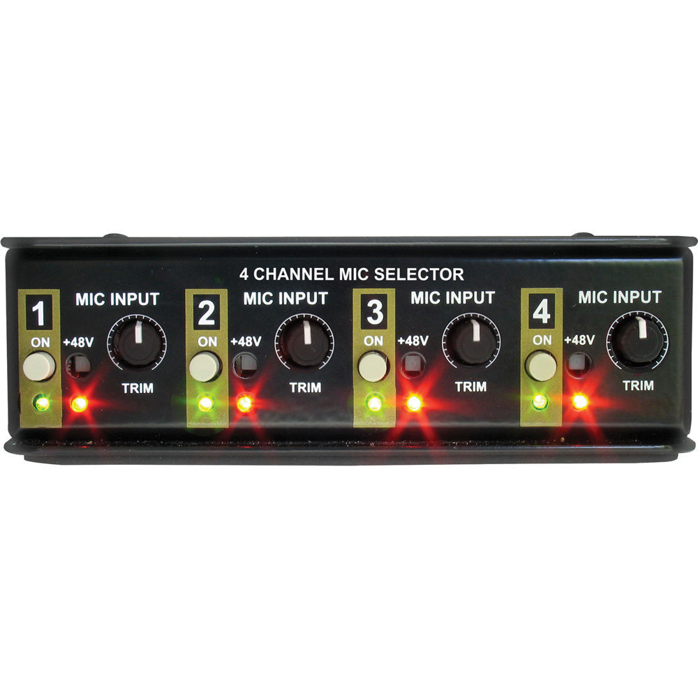 Radial Gold Digger Microphone Selector | FrontEndAudio.com