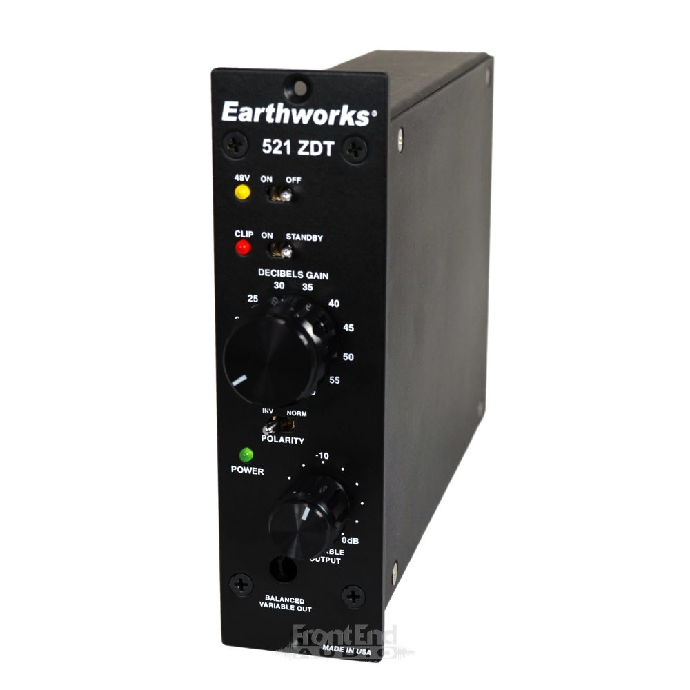 Earthworks 521 ZDT 500-Series Mic Preamp - Thumbnail 5