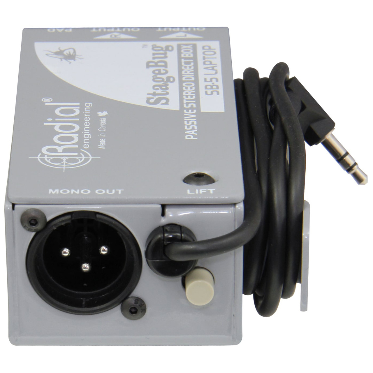 Radial StageBug SB-5 Laptop Direct Box | FrontEndAudio.com