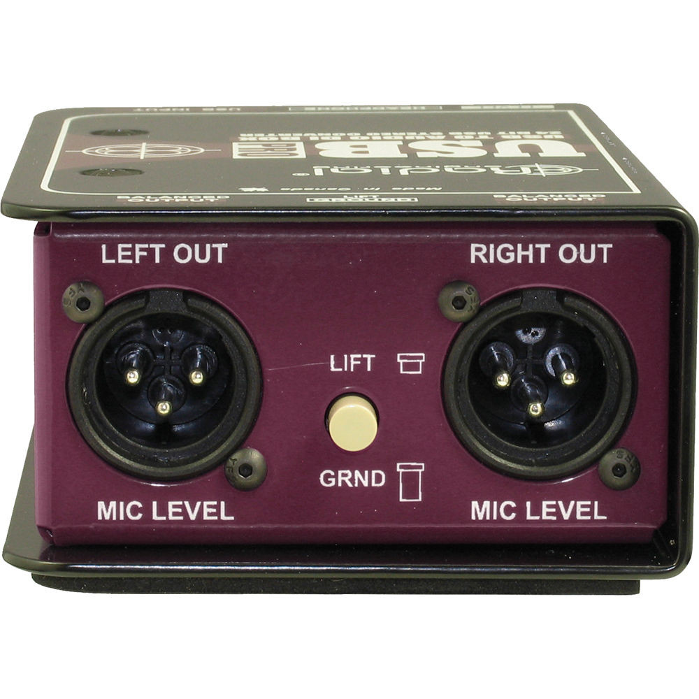 Radial USB-Pro Digital Direct Box | FrontEndAudio.com