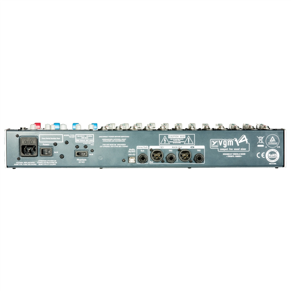 Yorkville VGM14 Mixer | FrontEndAudio.com