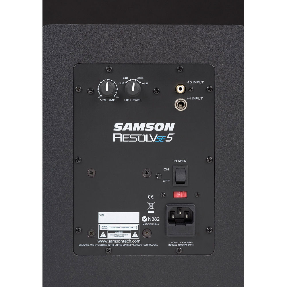 SAMSON (サムソン) スタジオモニター Resolv SE5【1本のみ】 Samson Resolv SE5 Active Monitor | FrontEndAudio.com