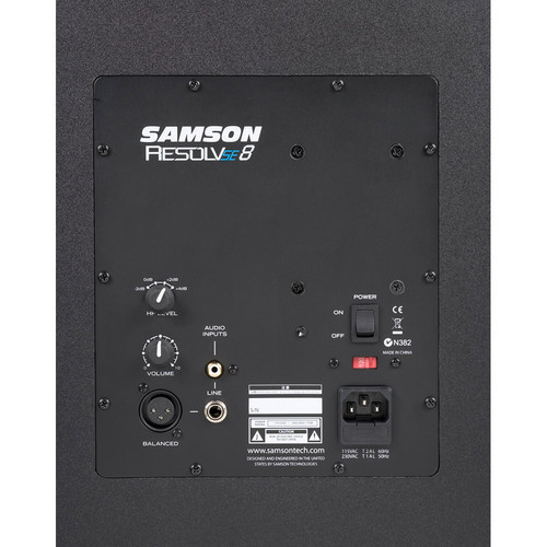 Samson Resolv SE8 Active Monitor | FrontEndAudio.com