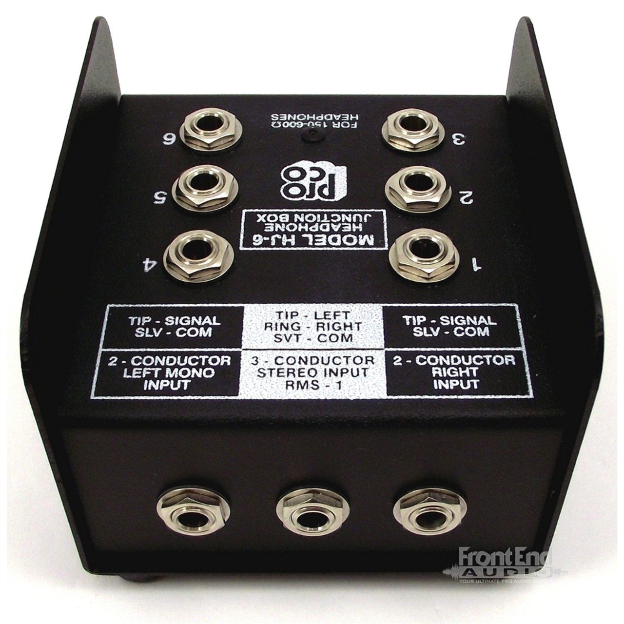 Pro Co HJ6 6Channel Headphone Junction Box