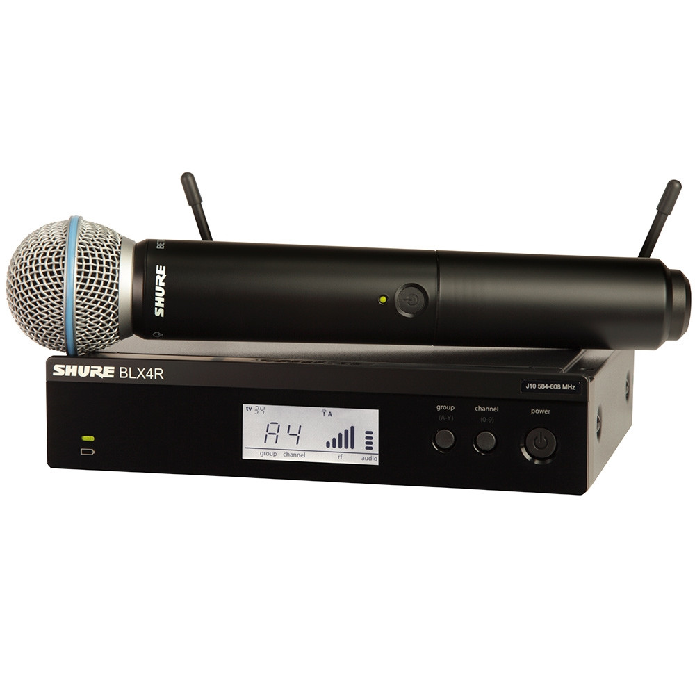 Shure BLX24R/B58 Handheld Wireless System | FrontEndAudio.com