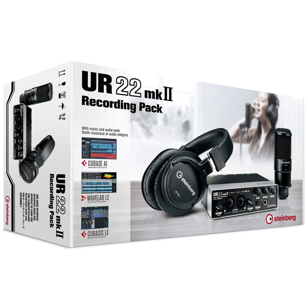 珍しい ur22mk2 recording pack 配信機器・PA機器・レコーディング機器 ...