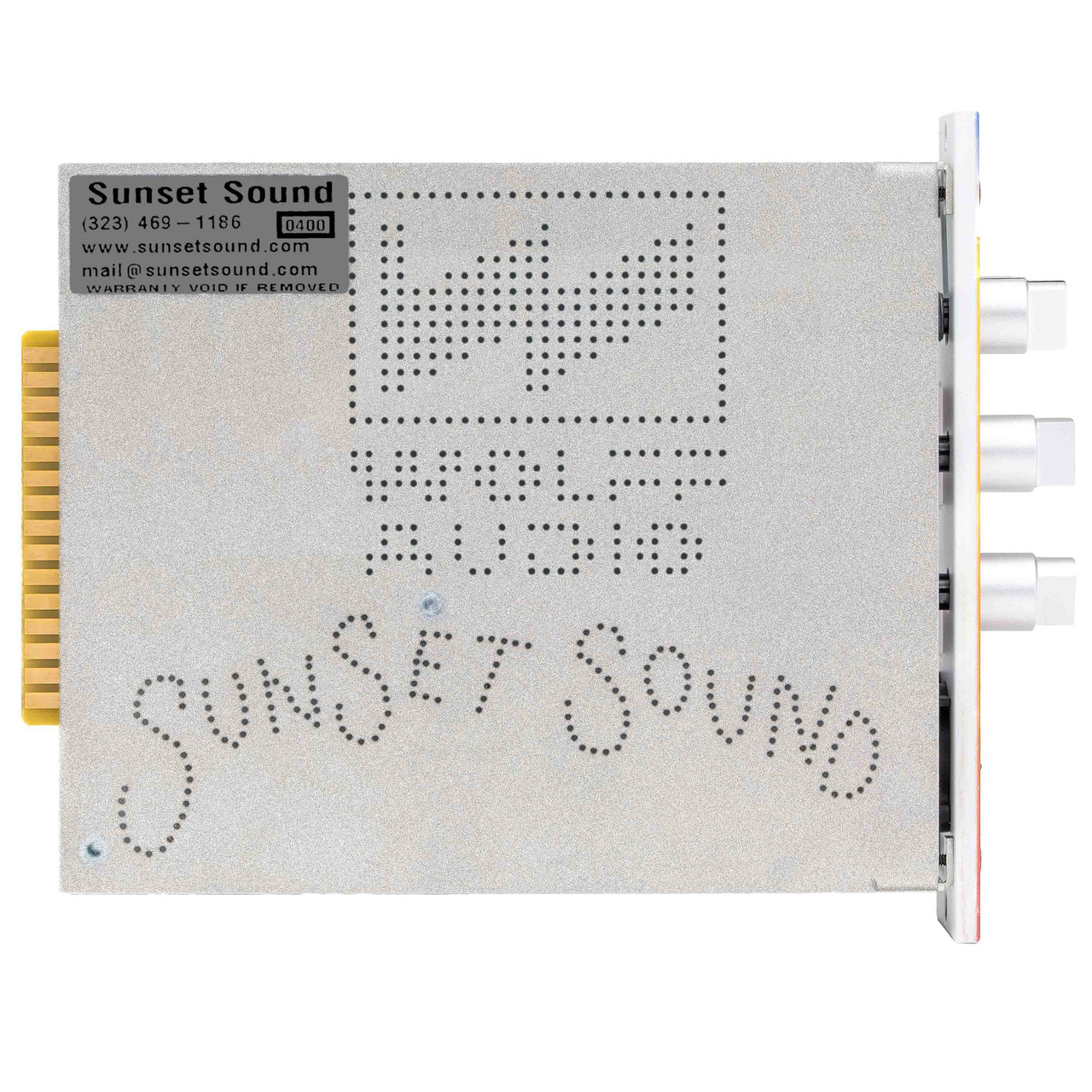 Wolff Audio Sunset Sound Tutti 500-Series Preamp | FrontEndAudio.com