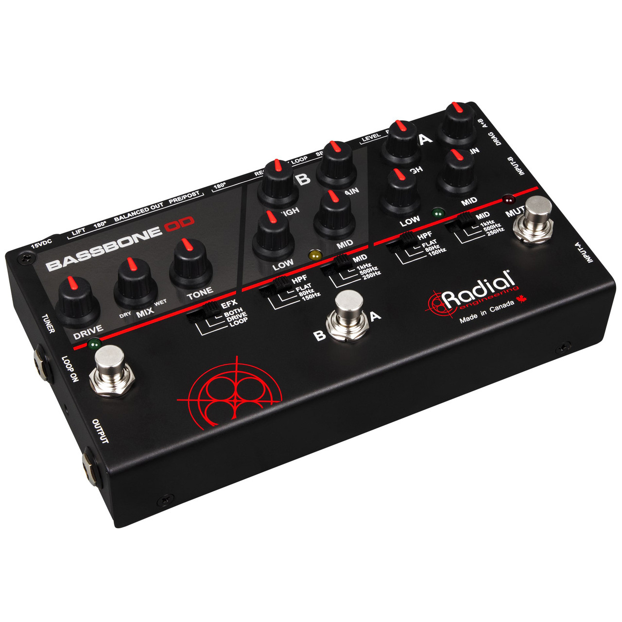 ベース Radial BASSBONE TONEBONE Amazon.com: Tonebone Bassbone V2 Guitar Effects Switcher