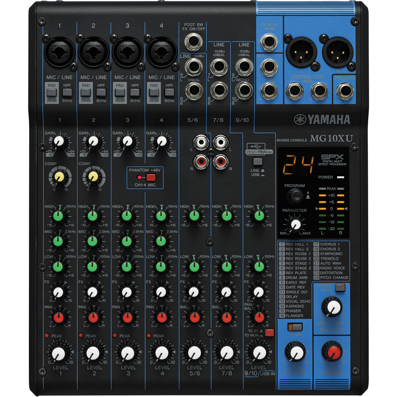 Yamaha MG10XU USB Mixer