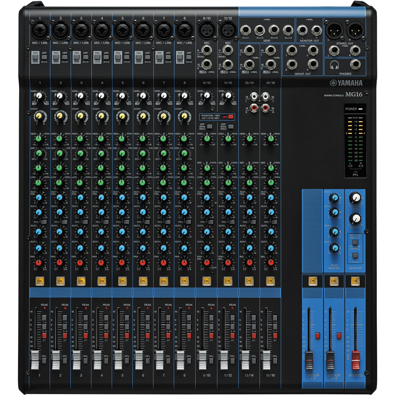 Yamaha MG16 Mixer | FrontEndAudio.com