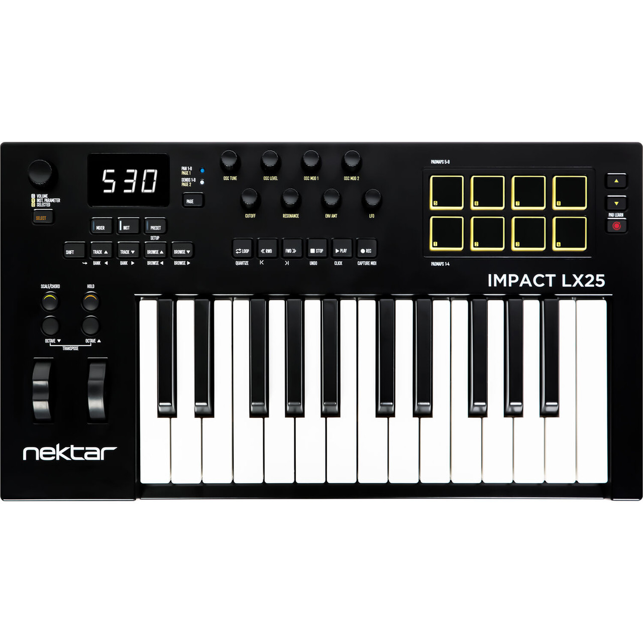 Nektar Impact LX25 MK3 Keyboard Controller | FrontEndAudio.com