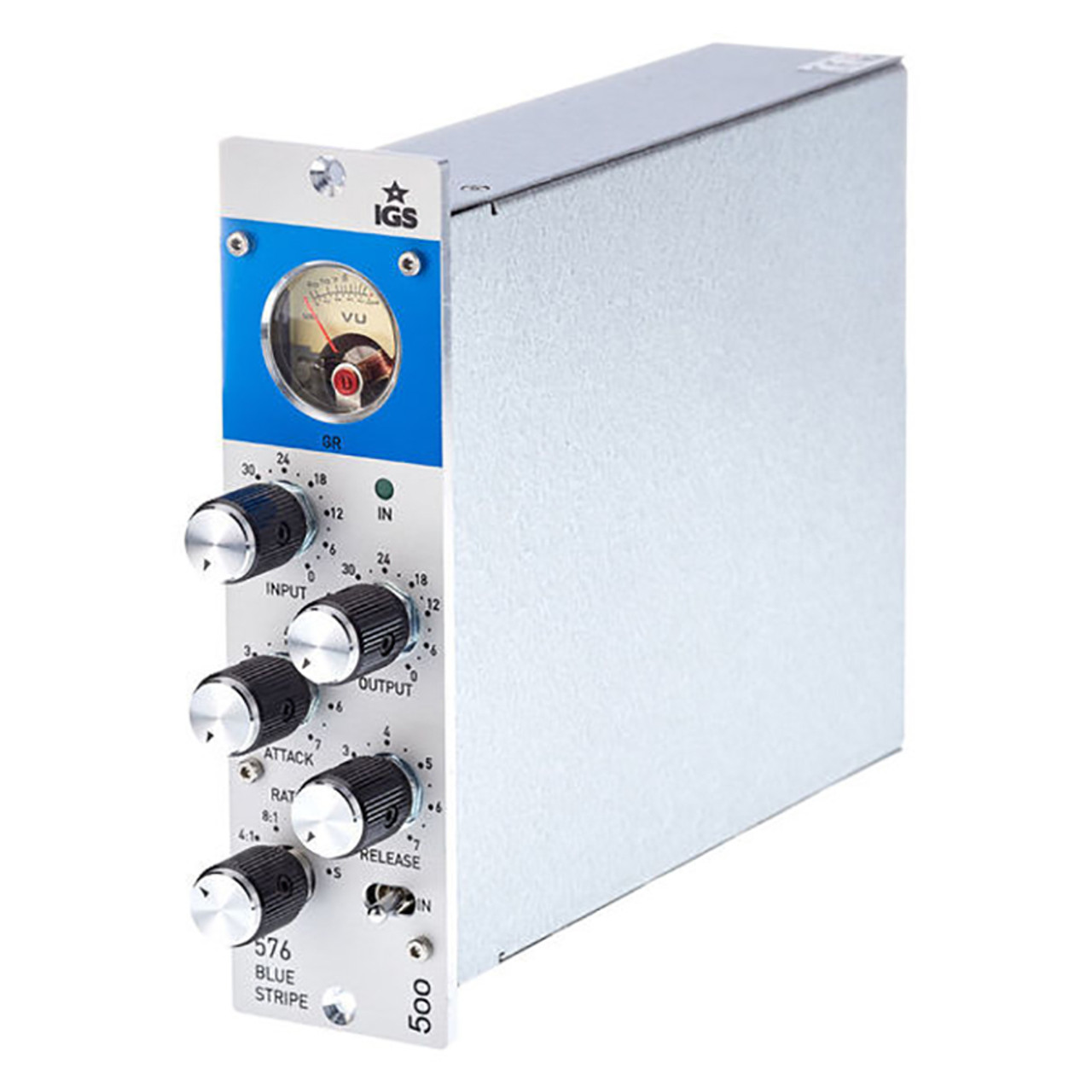 IGS 576 Blue Stripe 500-Series Compressor | FrontEndAudio.com