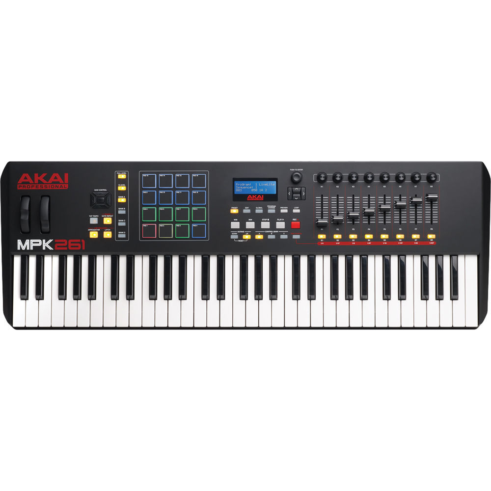 AKAI MPK 261 Keyboard Controller | FrontEndAudio.com