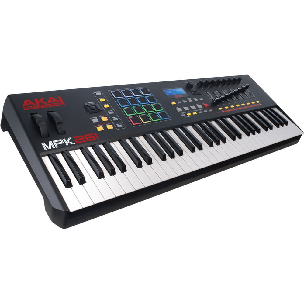 AKAI MPK 261 Keyboard Controller | FrontEndAudio.com AKAI MPK 261 Keyboard Controller | FrontEndAudio.com