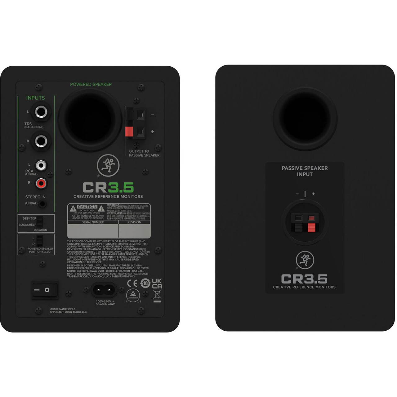 Mackie CR3.5 Monitors (Pair) | FrontEndAudio.com