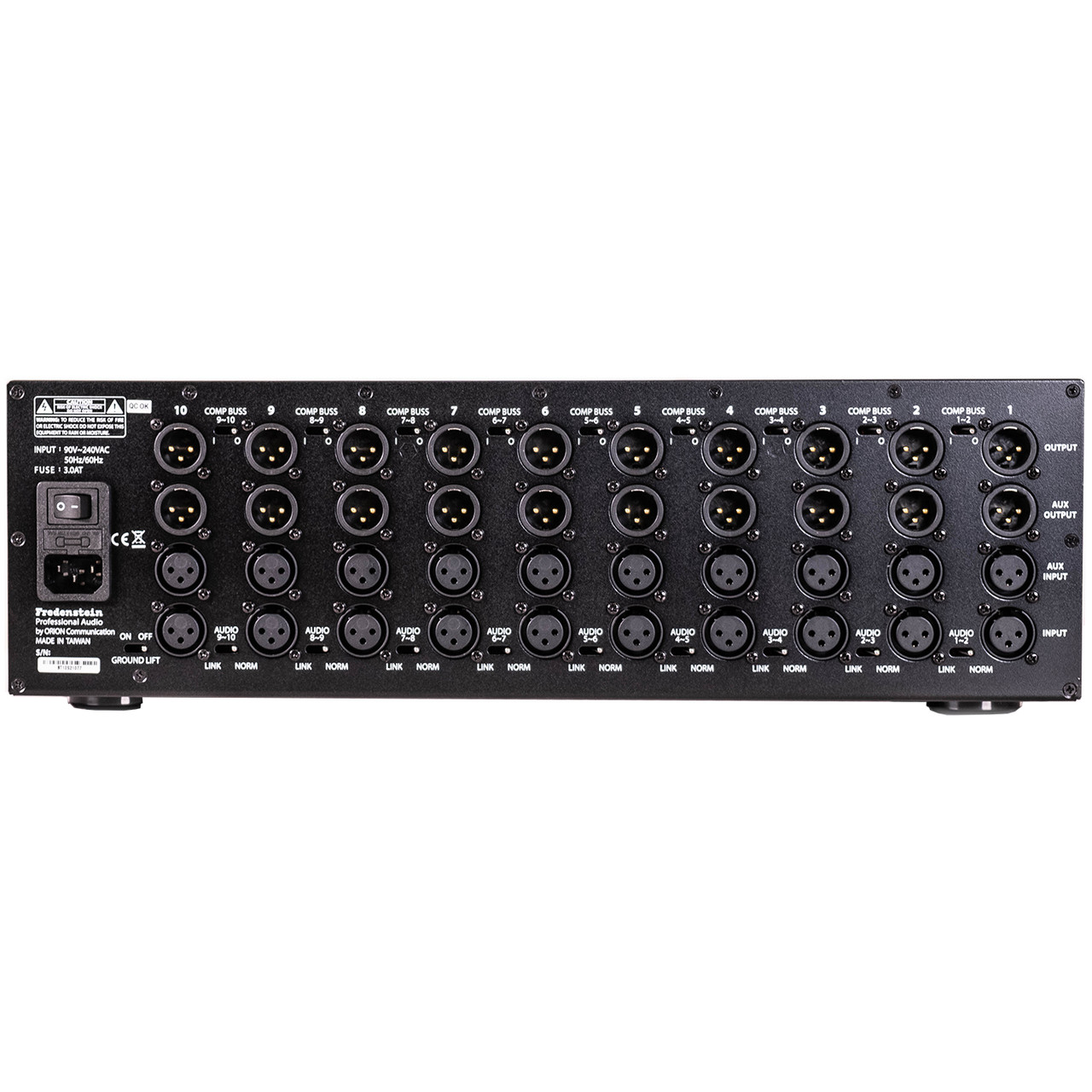 Fredenstein Bento 10S 500-Series Rack | FrontEndAudio.com
