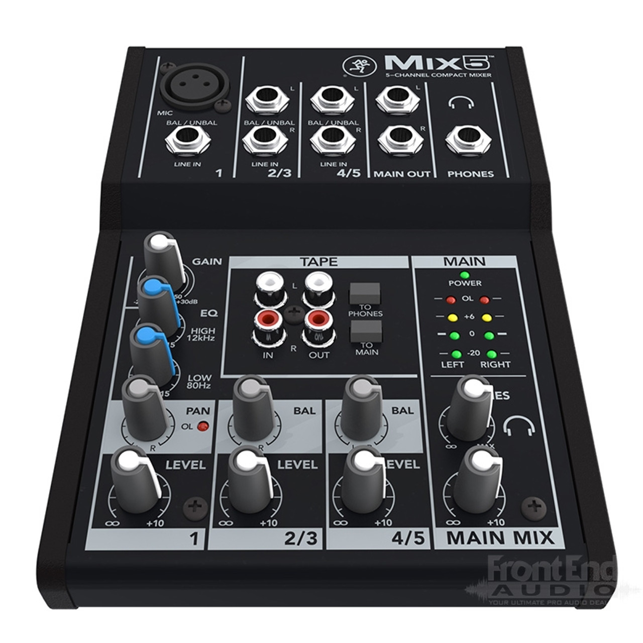 Mackie Mix5 Mixer | FrontEndAudio.com