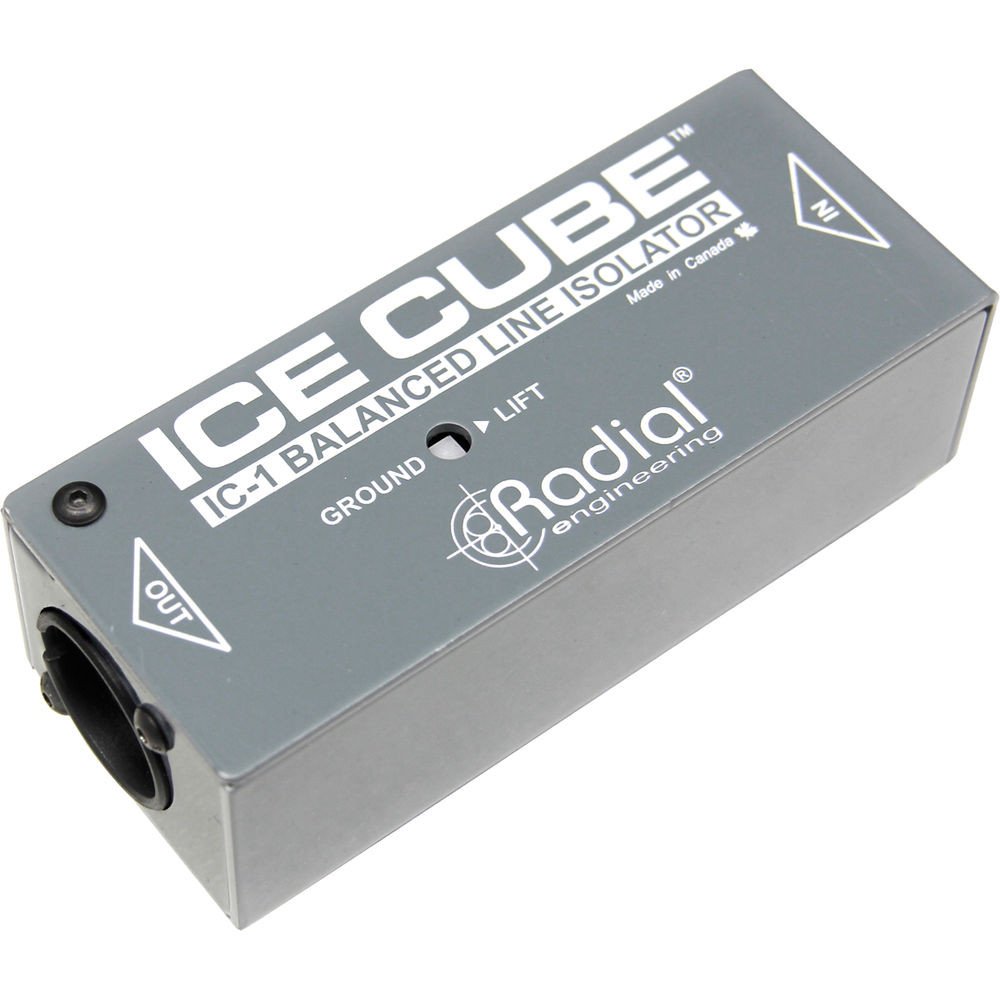 Radial Ice Cube Line Level Isolator | FrontEndAudio.com