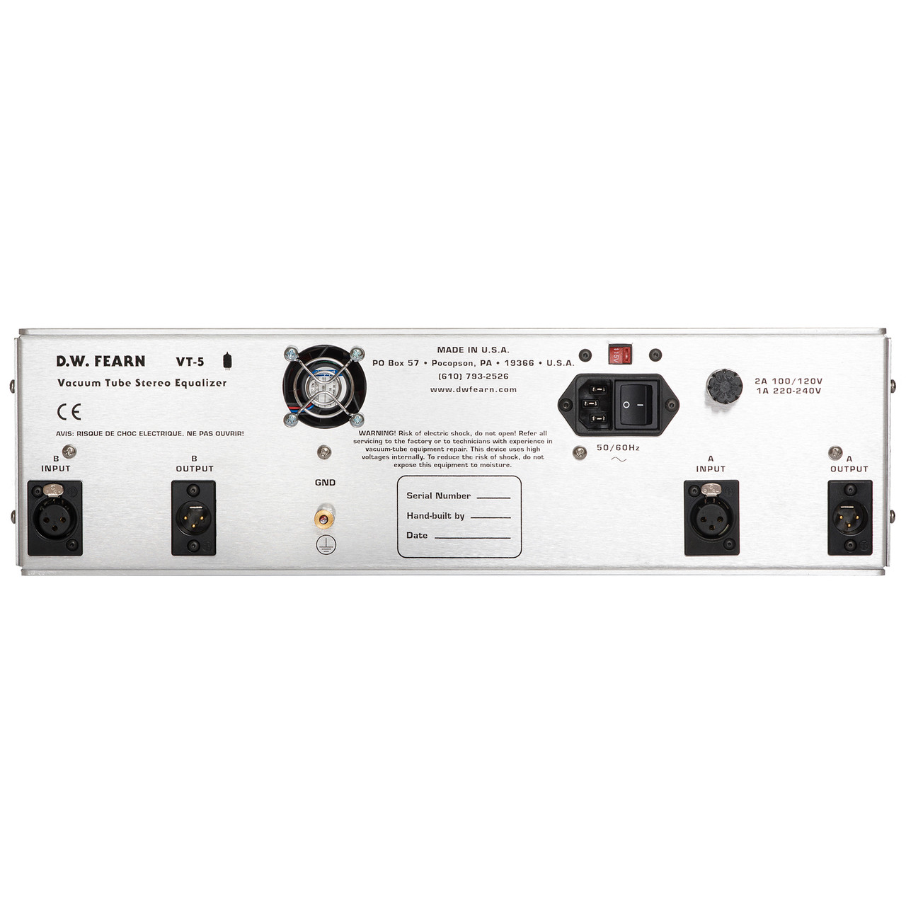 DW Fearn VT-5 Stereo Equalizer | FrontEndAudio.com