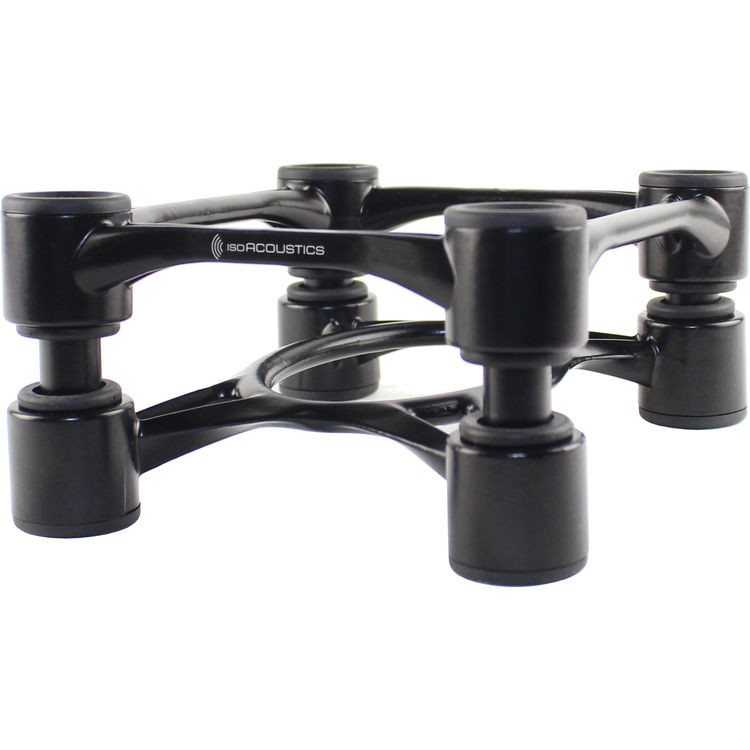 IsoAcoustics Aperta Isolation Speaker Stands (Black