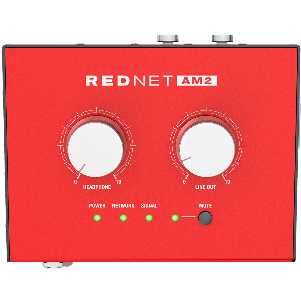 Focusrite RedNet AM2 Network Interface | FrontEndAudio.com