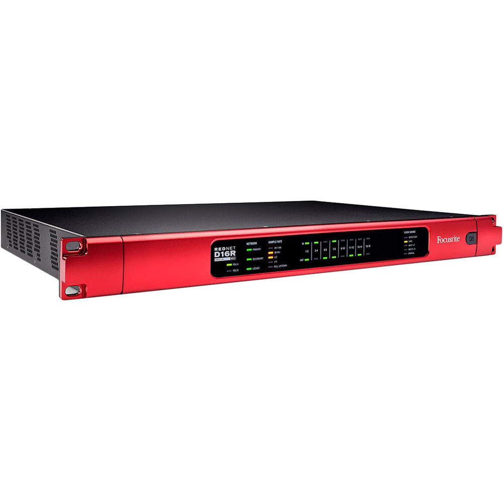 Focusrite RedNet D16R MKII Network Interface | FrontEndAudio.com