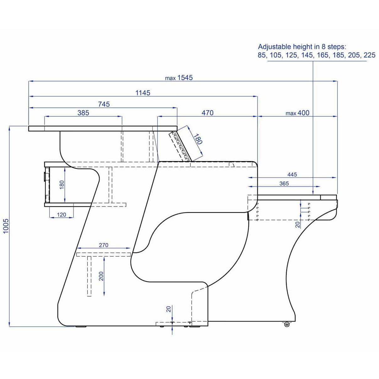 Masaページ Zaor Miza X2 Flex Studio Desk (Black Oak) | FrontEndAudio.com