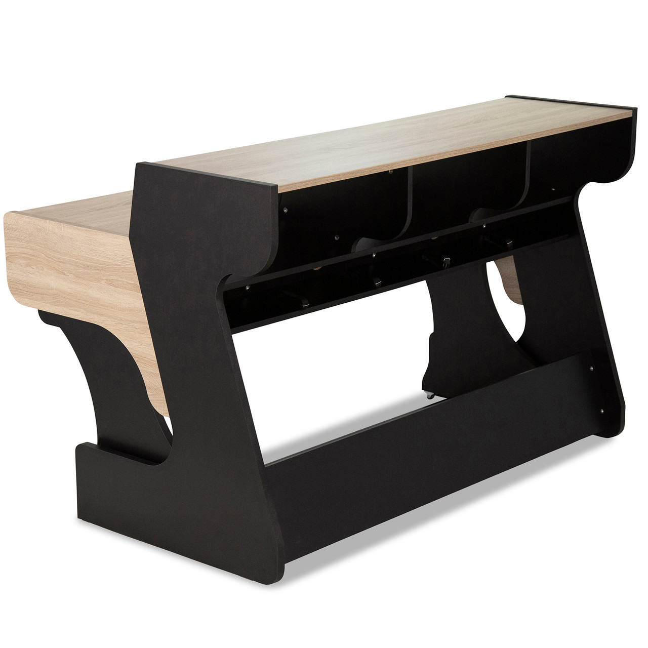 Mizk様オーダー専用 Zaor Miza 88XL Flex Studio Desk (Black Oak) | FrontEndAudio.com