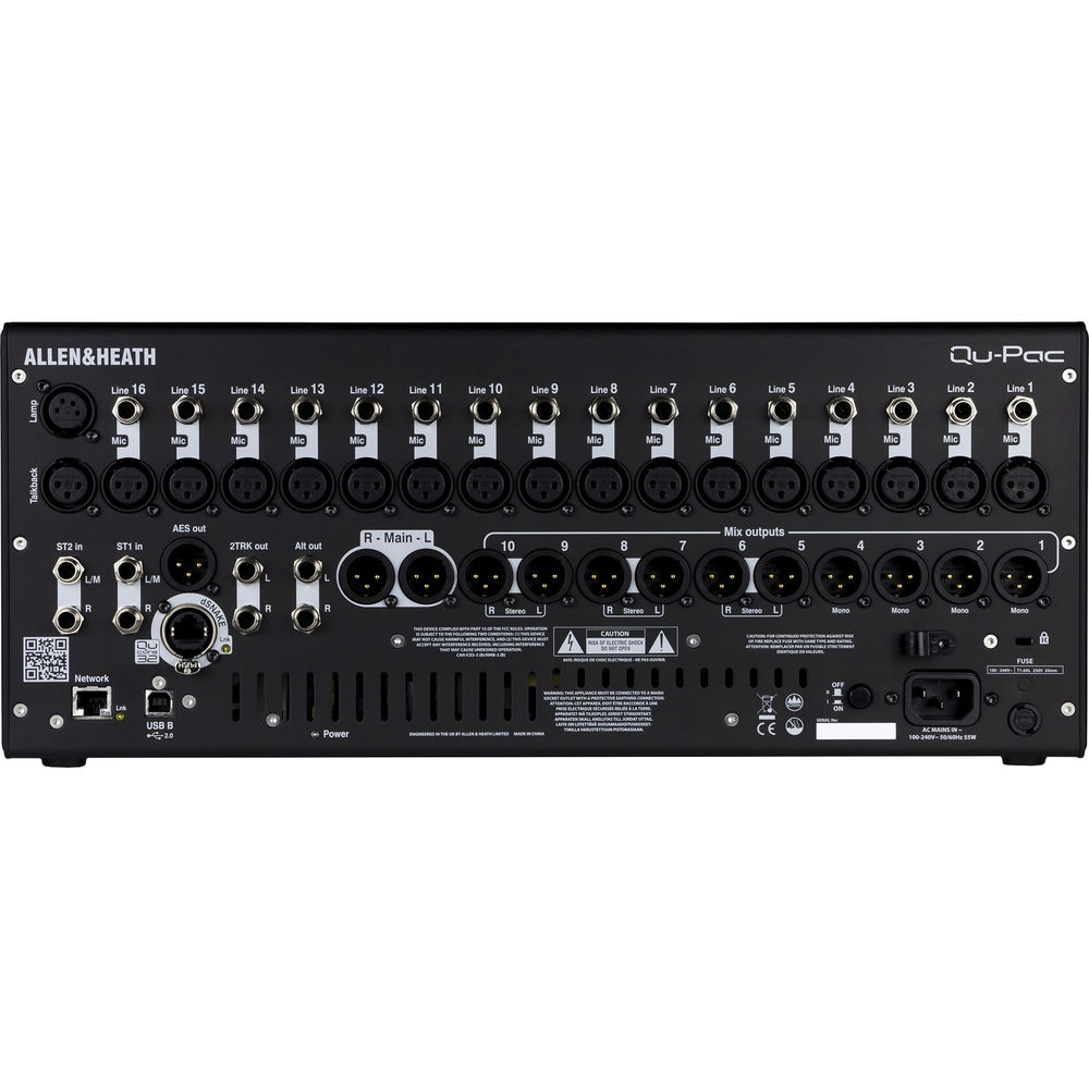 Allen & Heath QU-PAC-32 Digital Mixer | FrontEndAudio.com
