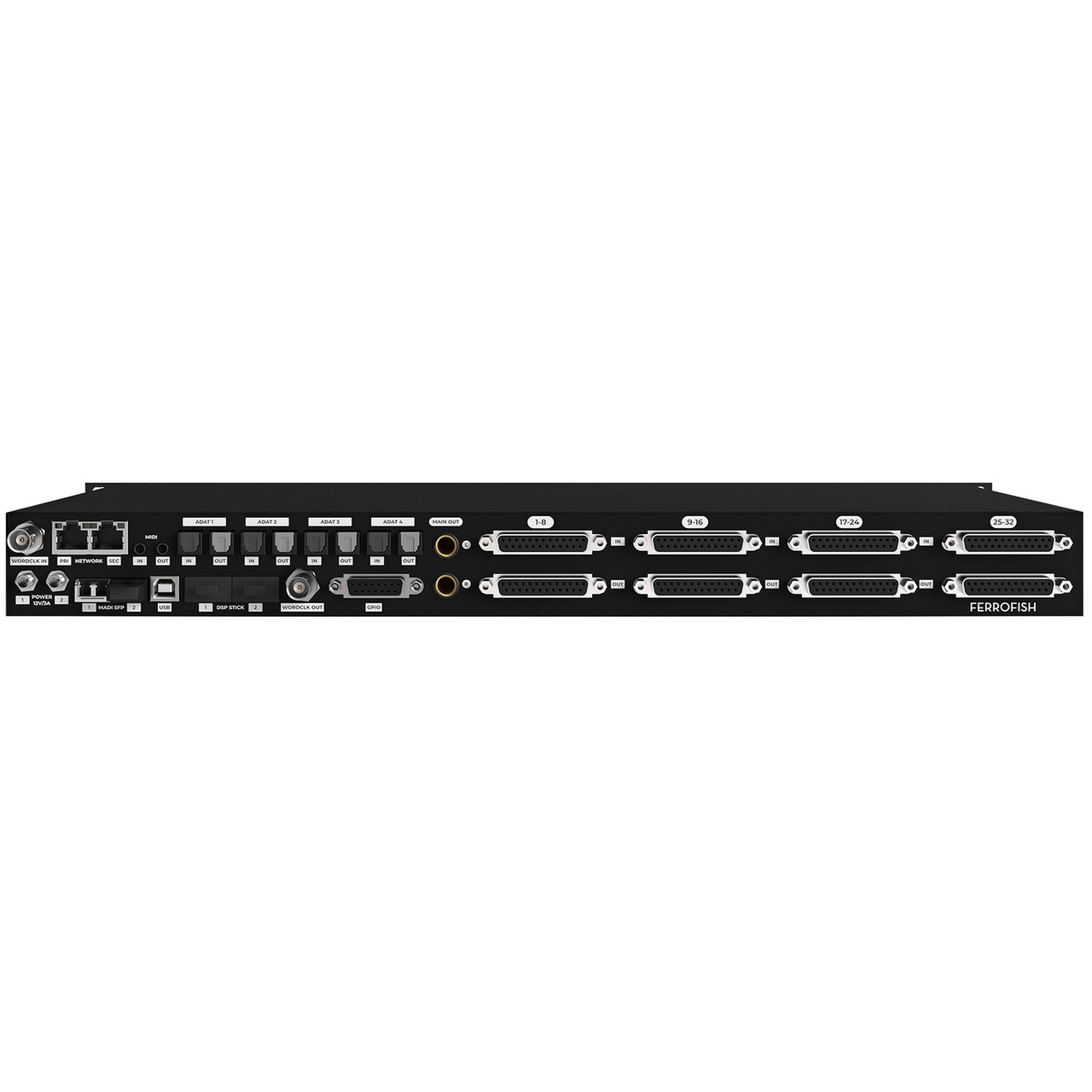 Ferrofish A32 Pro Dante AD/DA Converter | FrontEndAudio.com