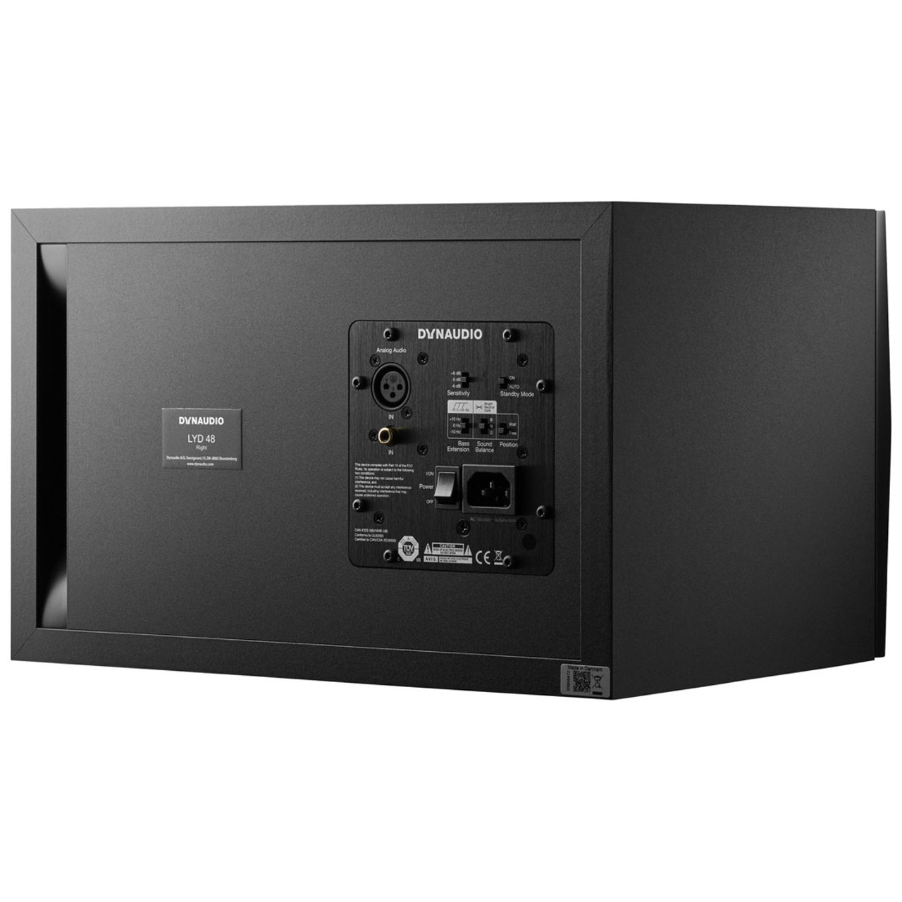Dynaudio LYD-48 Studio Monitors (Black)