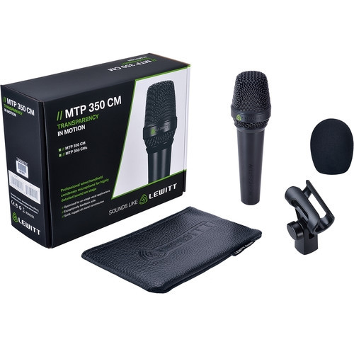 LEWITT MTP 350 CMs コンデンサーマイク 本体 Lewitt MTP-350-CM-S Handheld Condenser Microphone | FrontEndAudio.com