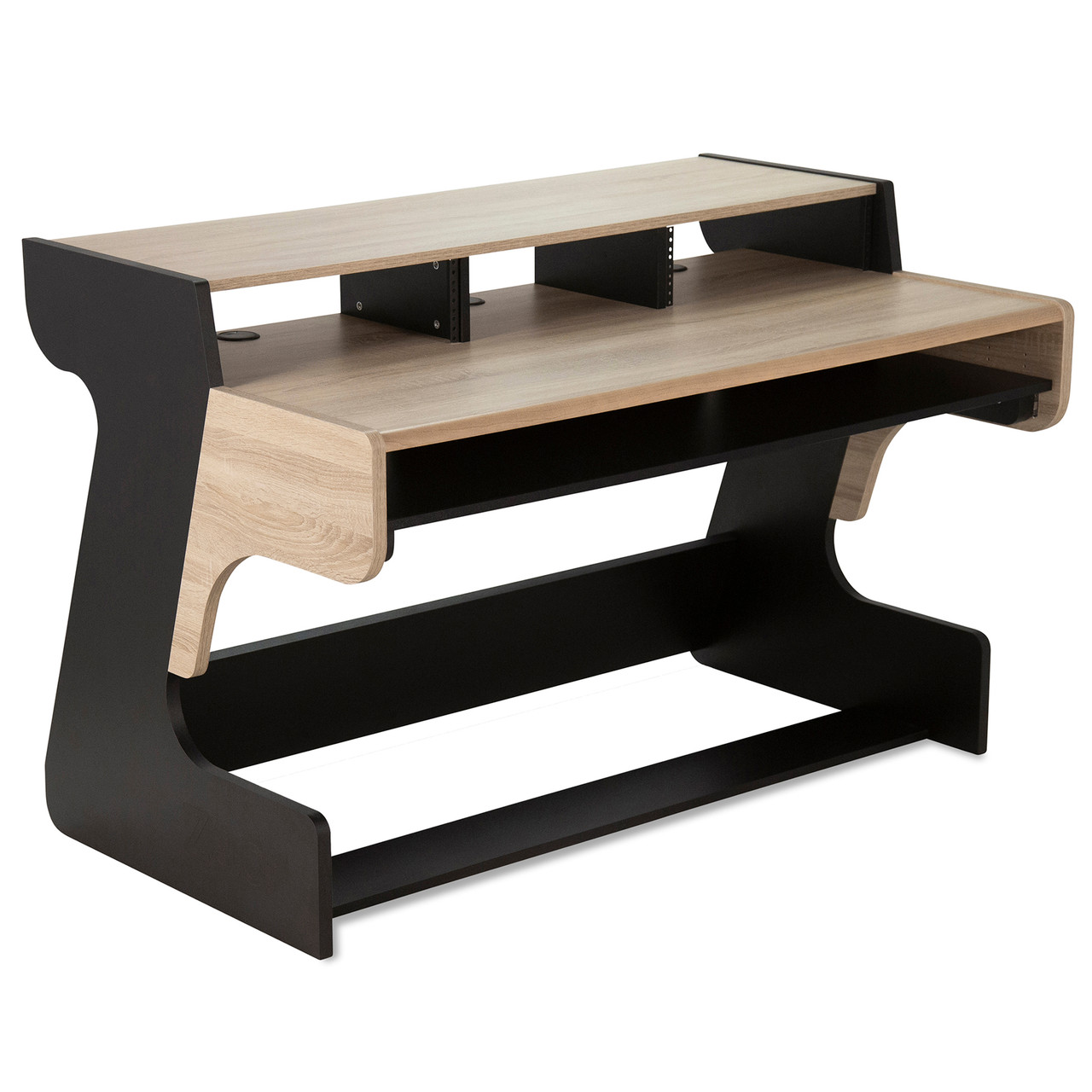 【A- studio】 Zaor Miza 88 Flex Studio Desk (Black Oak) | FrontEndAudio.com
