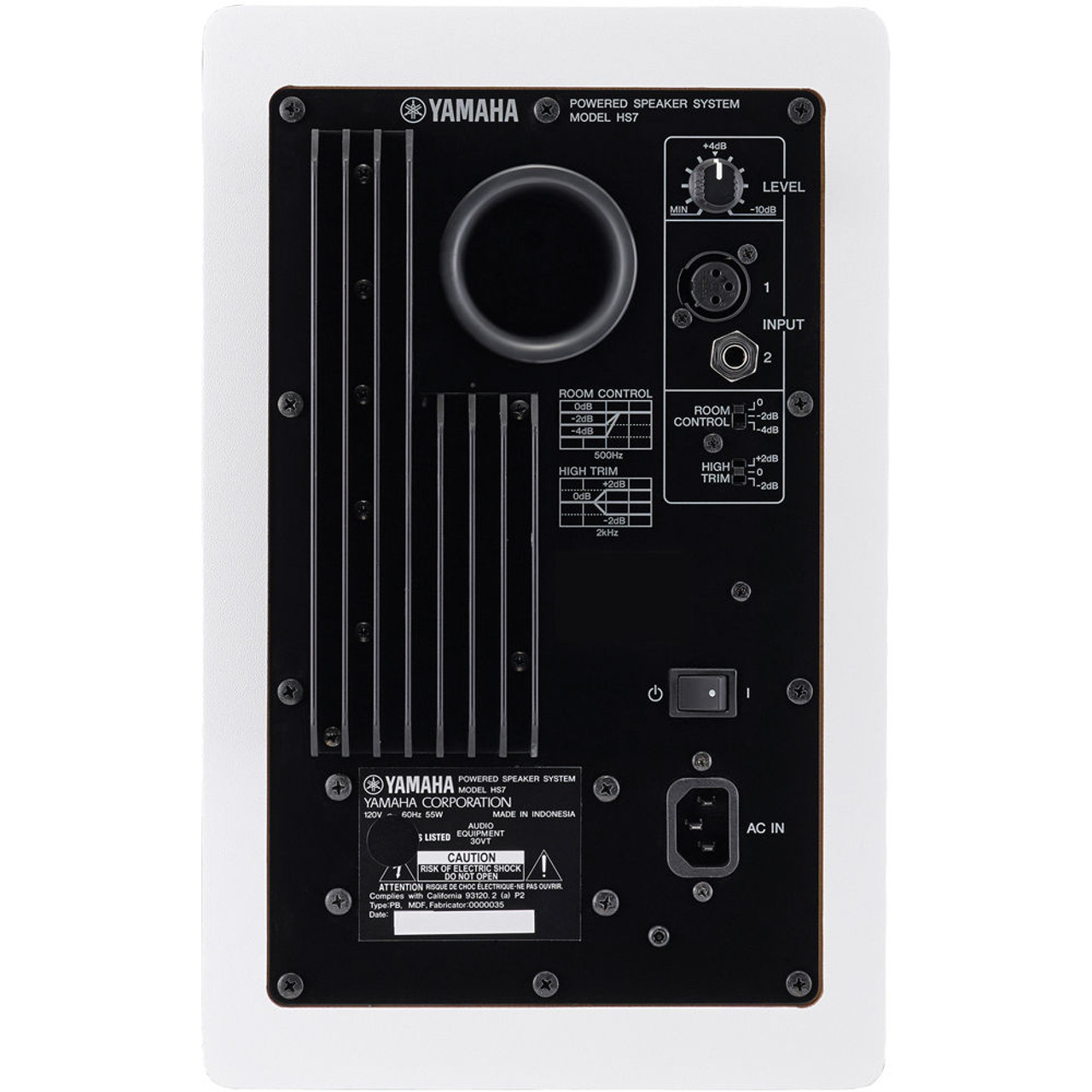 Yamaha HS7 Monitors & Stands Package (White) | FrontEndAudio.com