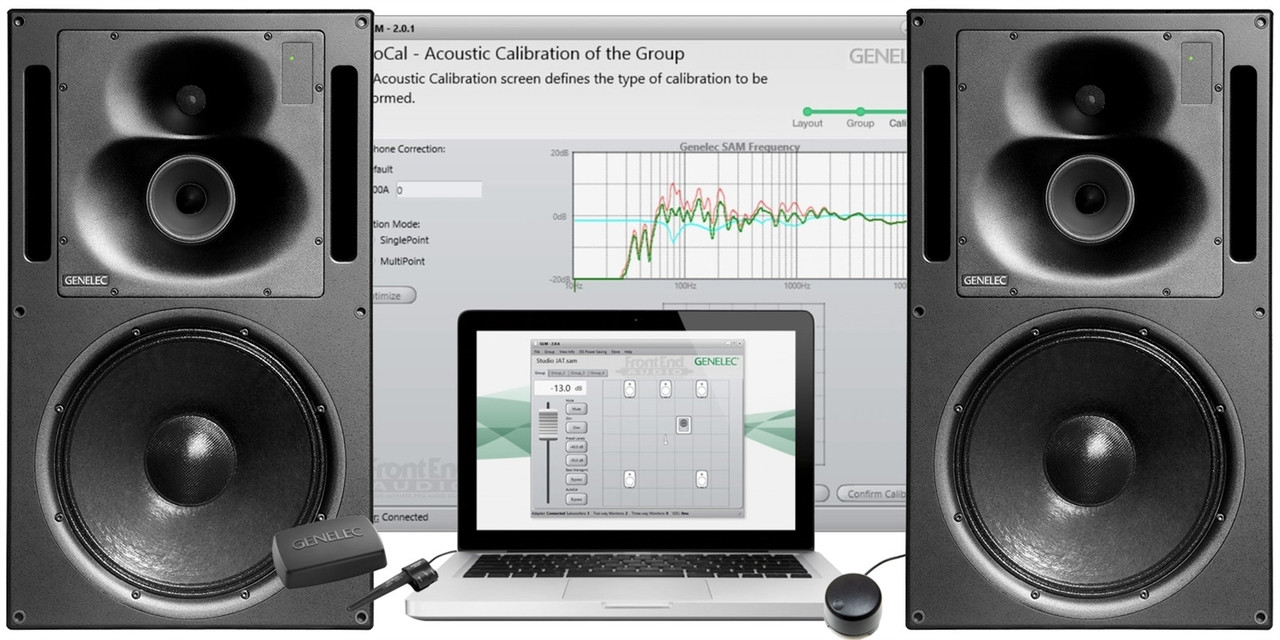 Genelec 1238A DSP Studio Monitor Package FrontEndAudio