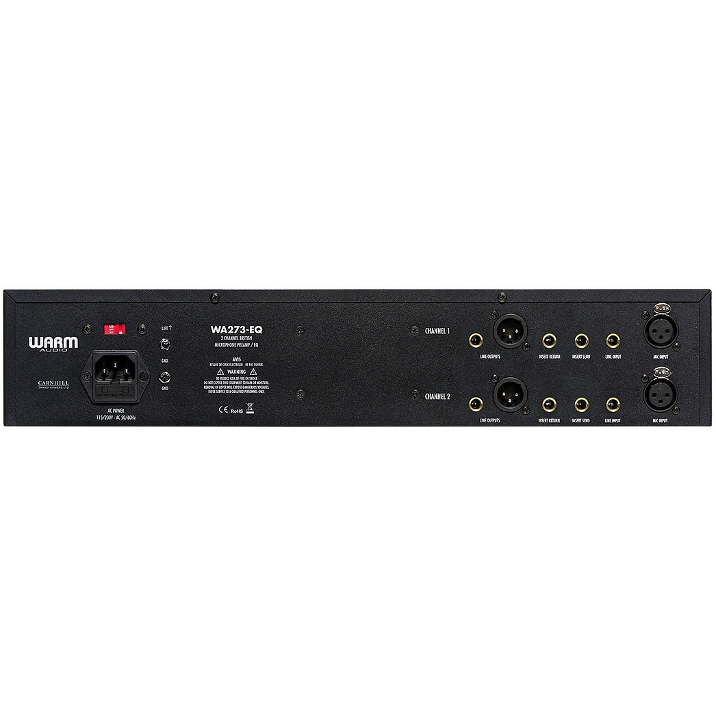 Warm Audio WA273-EQ Microphone Preamp & EQ | FrontEndAudio.com