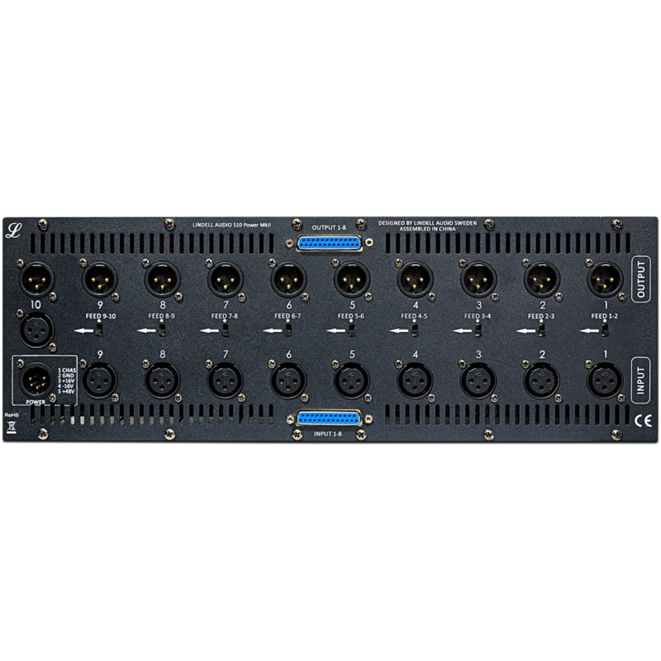 Lindell Audio 510 Power MKII 500-Series Rack | FrontEndAudio.com