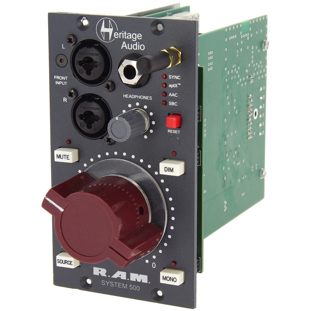 Heritage Audio RAM System 500 500-Series Monitor Module