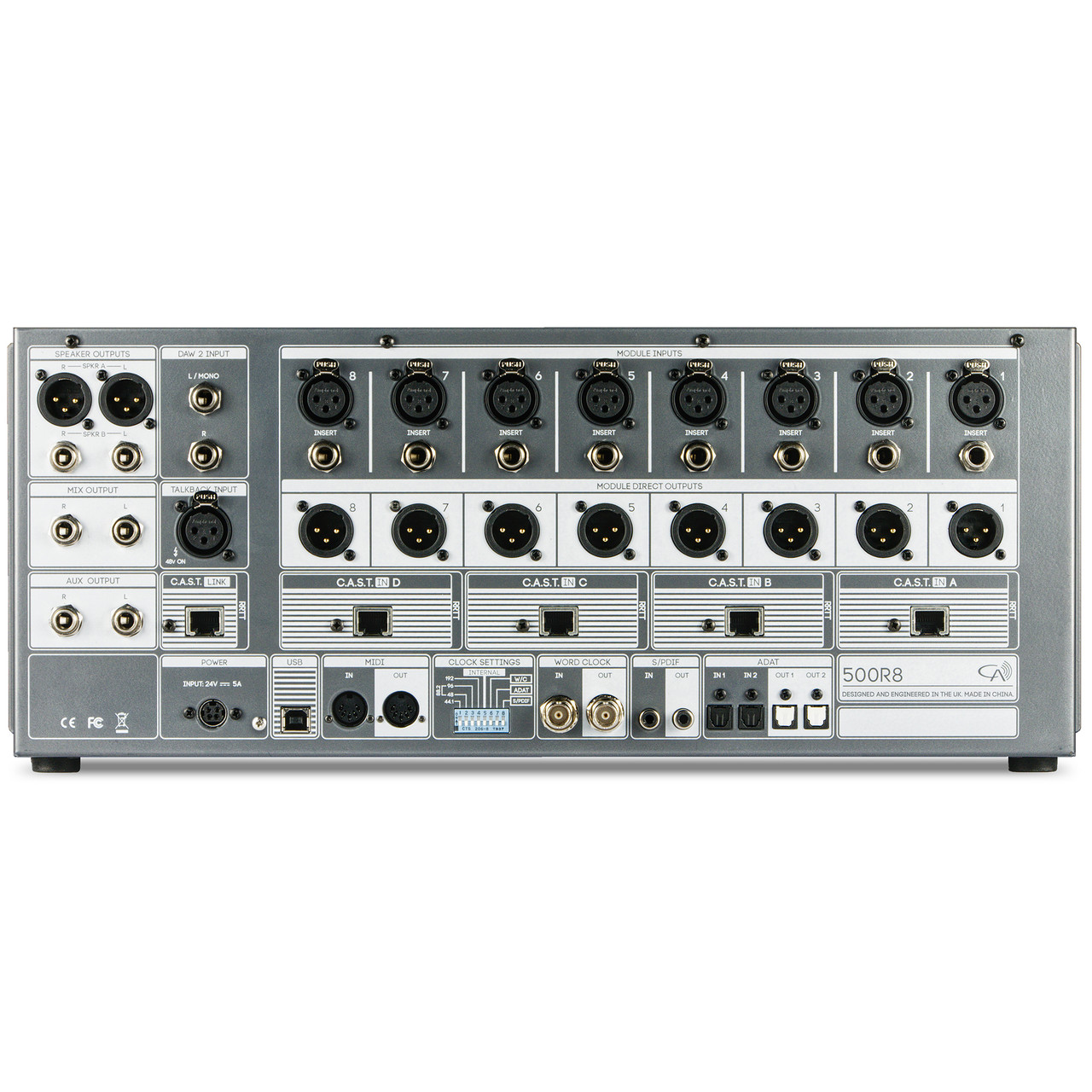 Cranborne Audio 500R8 500-Series Rack | FrontEndAudio.com