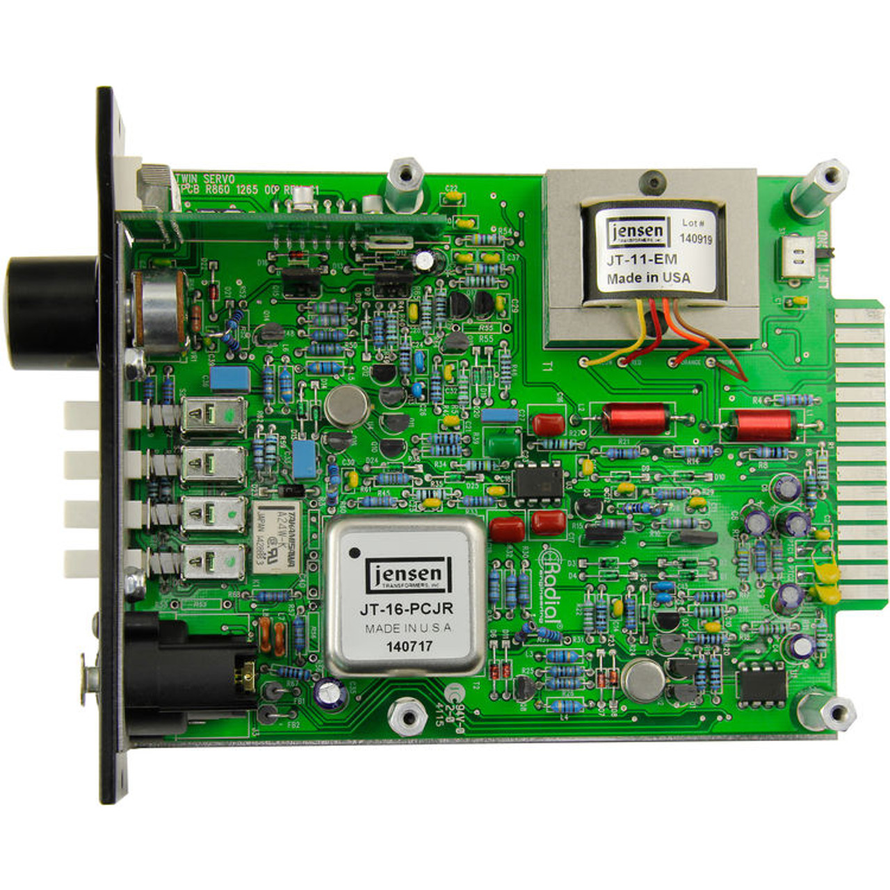 Radial Twin-Servo 500-Series Preamp